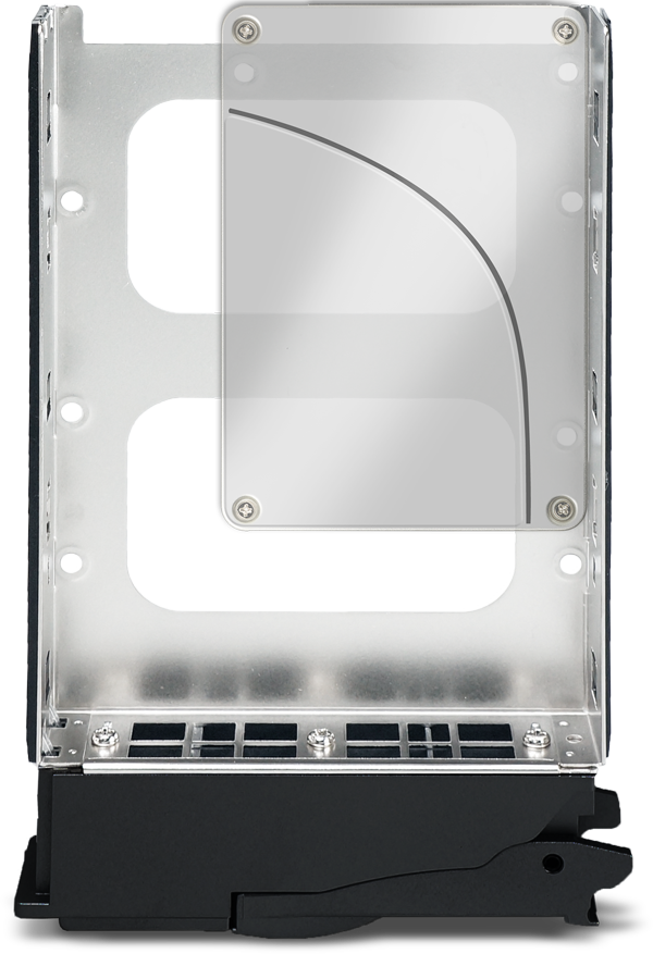 2.5 or 3.5-inch hard drive tray