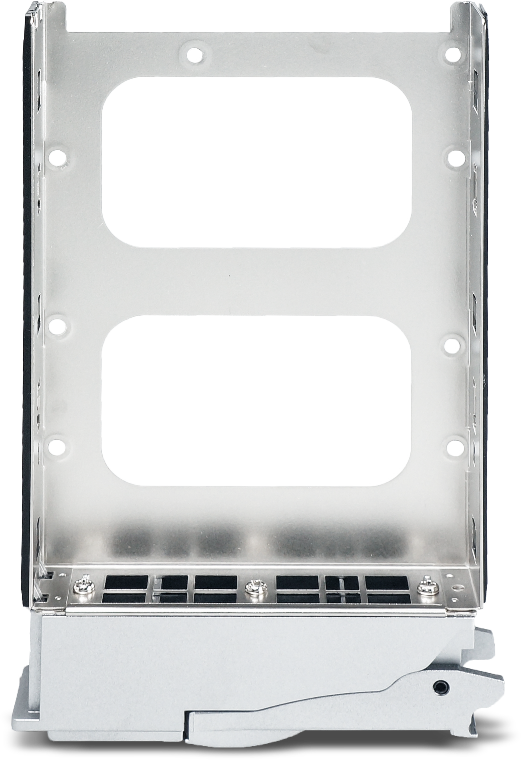 disk tray for 2.5 and 3.5 inches SSD/HDD hard drives.