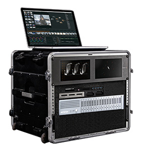NA338TB3 – Blackmagic the best choice of transportable rack.